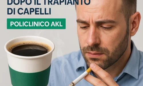 Consumo di Sigarette e Caffè Dopo il Trapianto di Capelli