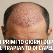 I Primi 10 Giorni Dopo il Trapianto di Capelli