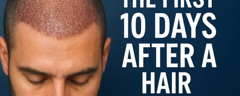 The First 10 Days After a Hair Transplant