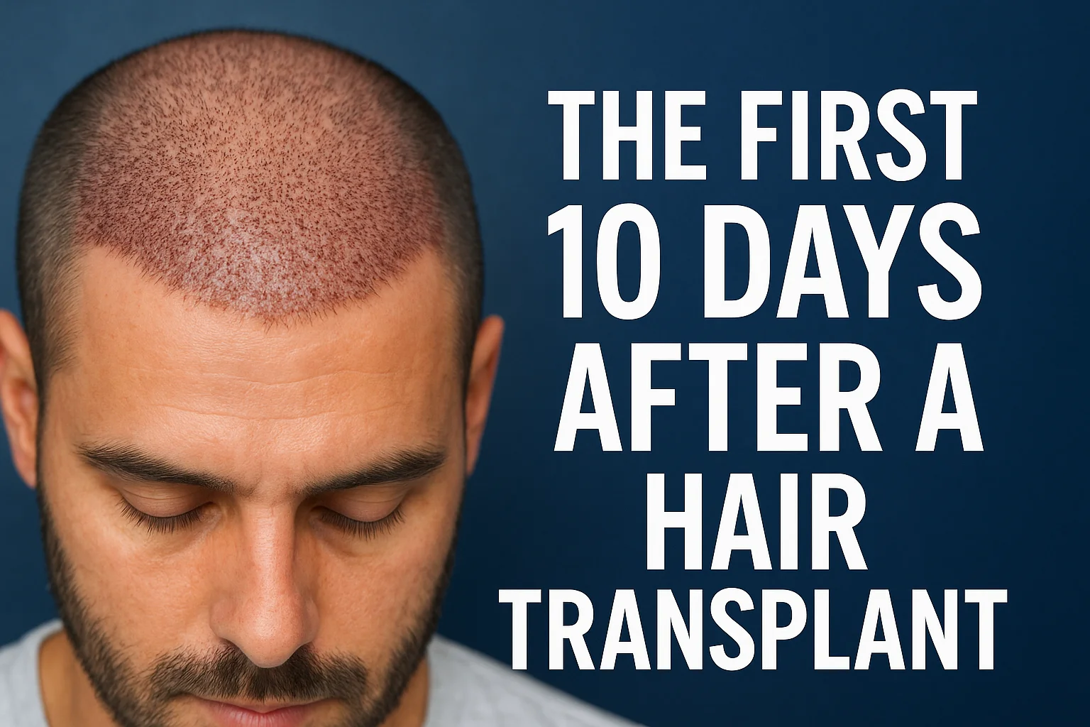 The First 10 Days After a Hair Transplant